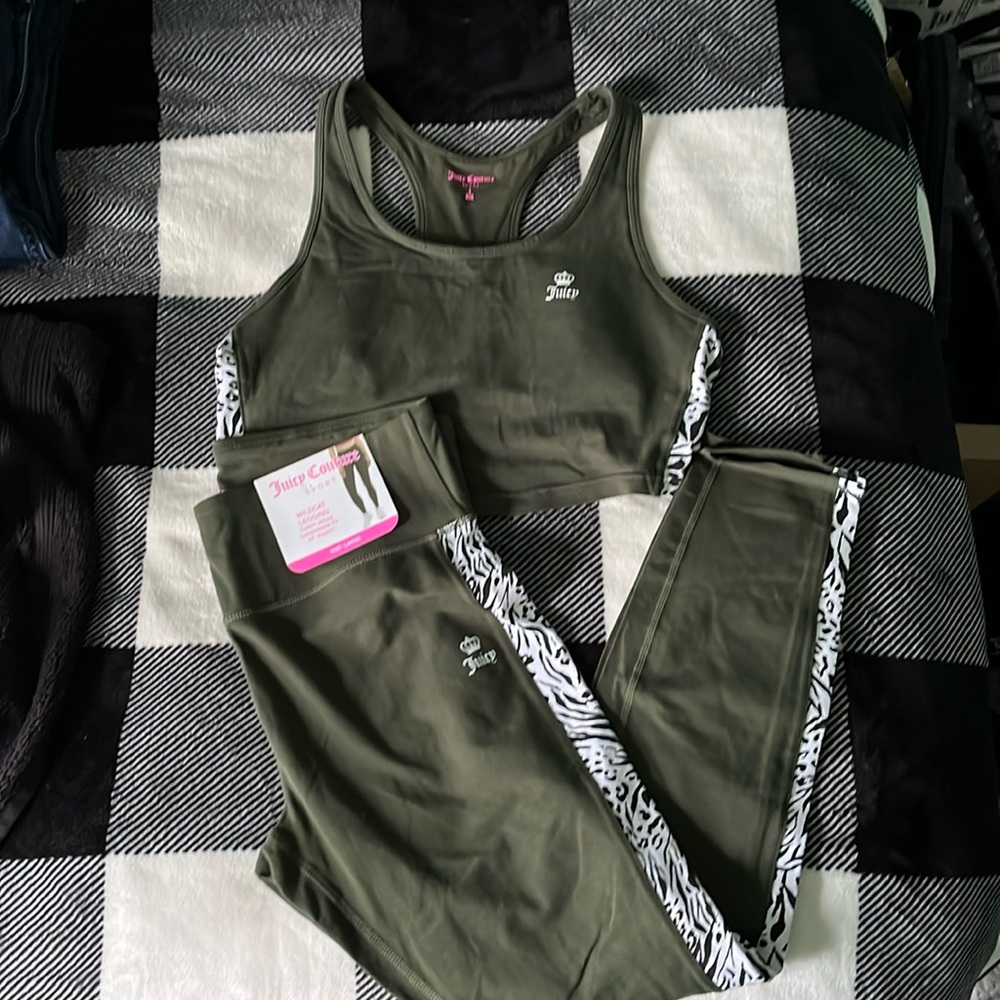 Juicy Couture Sport Legging and Tank Set